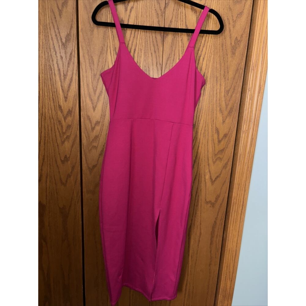 Privacy Please knee length Dress Pink Strappy Party Revolve Medium